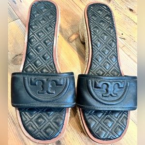Tory Burch Fleming Low-Heel Heel Espadrille 10.5